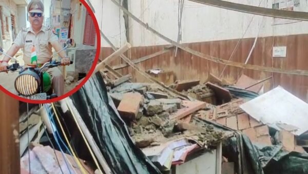 एसीपी ऑफिस की छत गिरने से दरोगा की मौत